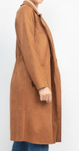 Load image into Gallery viewer, Suede Trench Jacket
