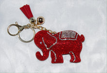Load image into Gallery viewer, Rhinestone Elephant Keychain

