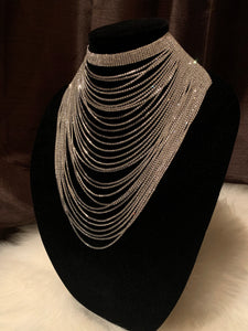 Cascading Crystals Choker