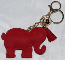 Load image into Gallery viewer, Rhinestone Elephant Keychain
