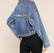 Load image into Gallery viewer, Stone Cold Denim Jacket
